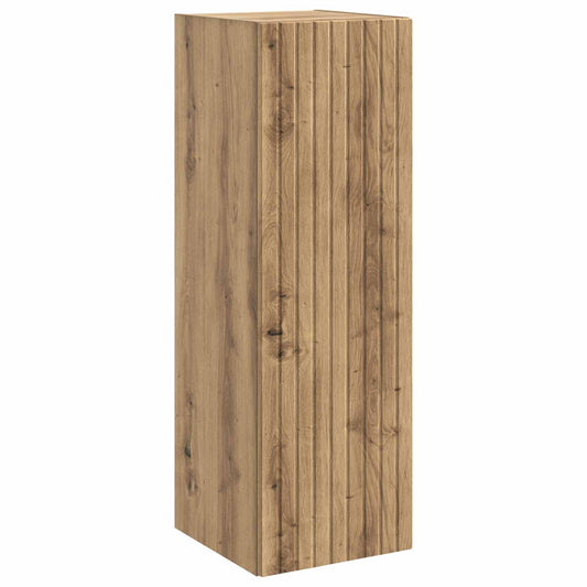 vidaXL Wall-mounted Bathroom Cabinet Artisan Oak 33 x 34.5 x 100 cm