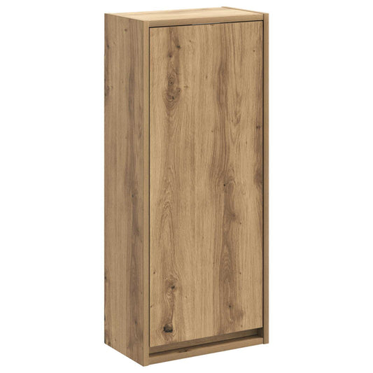vidaXL Wall-mounted Sink Vanity Artisan Oak 35 x 20 x 81 cm