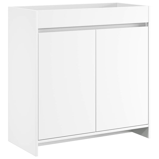 vidaXL Bathroom Under Sink Cabinet White 78.5 x 37.5 x 81 cm
