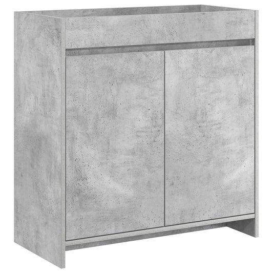 vidaXL Bathroom Under Sink Cabinet Concrete Grey 78.5 x 37.5 x 81 cm