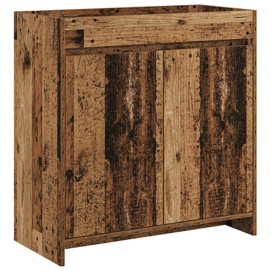 vidaXL Bathroom Under Sink Cabinet Old Wood 78.5 x 37.5 x 81 cm