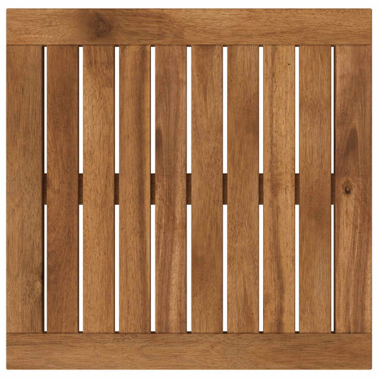 vidaXL Table Top 40.5 x 40 x 2 cm Rectangular Solid Acacia Wood