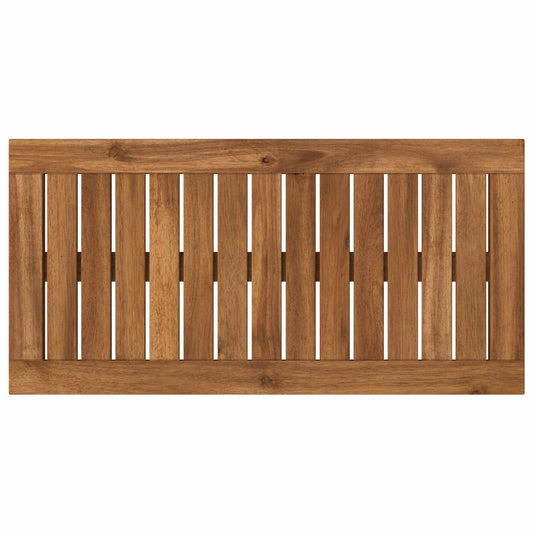 vidaXL Table Top 60.5 x 30 x 2 cm Rectangular Solid Acacia Wood