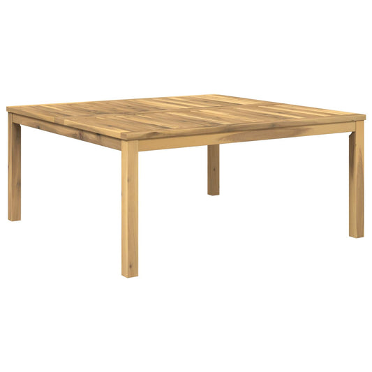 vidaXL Coffee Table White 98 x 100.5 x 45 cm Solid Acacia Wood