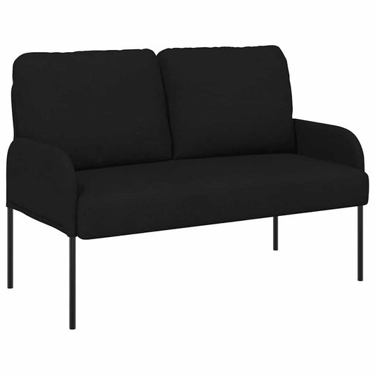 vidaXL Sofas with Cushion Black 115 x 56 x 80 cm Plywood