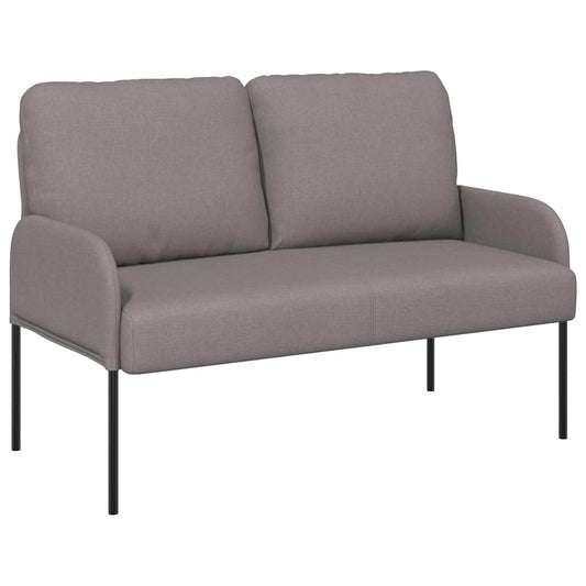 vidaXL Sofas with Cushion Taupe 115 x 56 x 80 cm Plywood