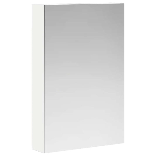 vidaXL Bathroom Mirror Cabinet with Shelf White 40 x 10.5 x 60.5 cm