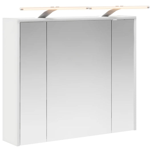 vidaXL Bathroom Mirror Cabinet White 73.5 x 16 x 62.5 cm