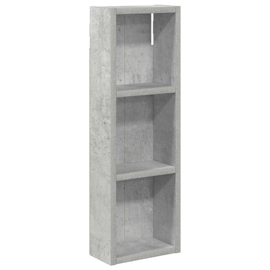 vidaXL Bathroom Wall Cabinet Concrete Grey 20 x 10 x 60.5 cm