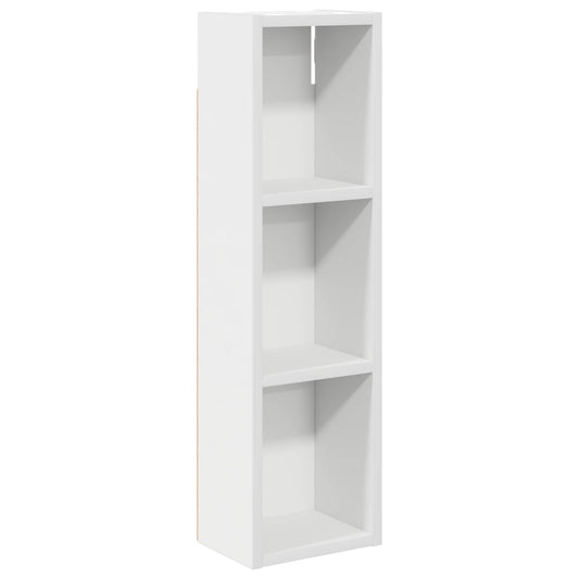 vidaXL Bathroom Wall Cabinet White 20 x 14 x 70 cm Engineered wood