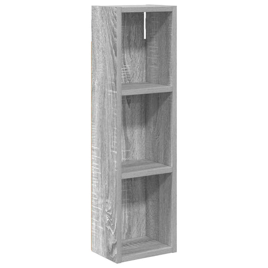 vidaXL Bathroom Wall Cabinet Grey Sonoma 20 x 14 x 70 cm