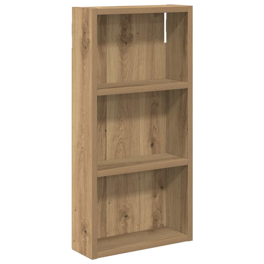 vidaXL Bathroom Wall Cabinet Artisian Oak 30 x 10 x 60.5 cm