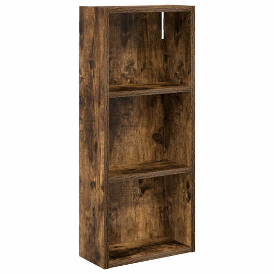 vidaXL Bathroom Wall Cabinet Smoked Oak 30 x 14 x 70 cm
