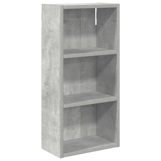 vidaXL Bathroom Wall Cabinet Concrete Grey 30 x 16 x 62.5 cm