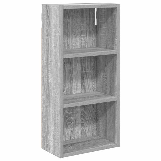vidaXL Bathroom Wall Cabinet Grey Sonoma 30 x 16 x 62.5 cm