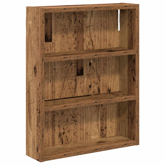 vidaXL Bathroom Wall Cabinet Old Wood 40 x 10 x 50 cm Engineered wood