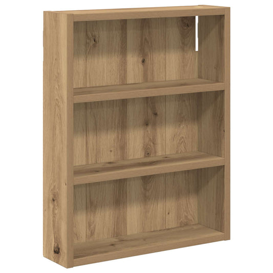 vidaXL Bathroom Wall Cabinet Artisian Oak 40 x 10 x 50 cm