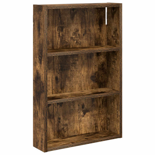 vidaXL Bathroom Wall Cabinet Smoked Oak 40 x 10 x 60.5 cm