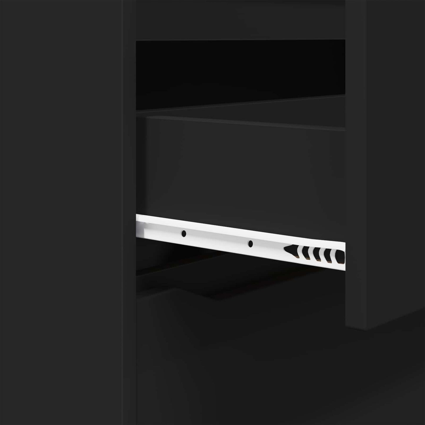 vidaXL Storage Cabinets Black 80 x 48 x 105 cm Engineered Wood
