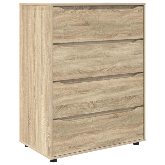 vidaXL Storage Cabinets Sonoma Oak 80 x 48 x 105 cm Engineered Wood