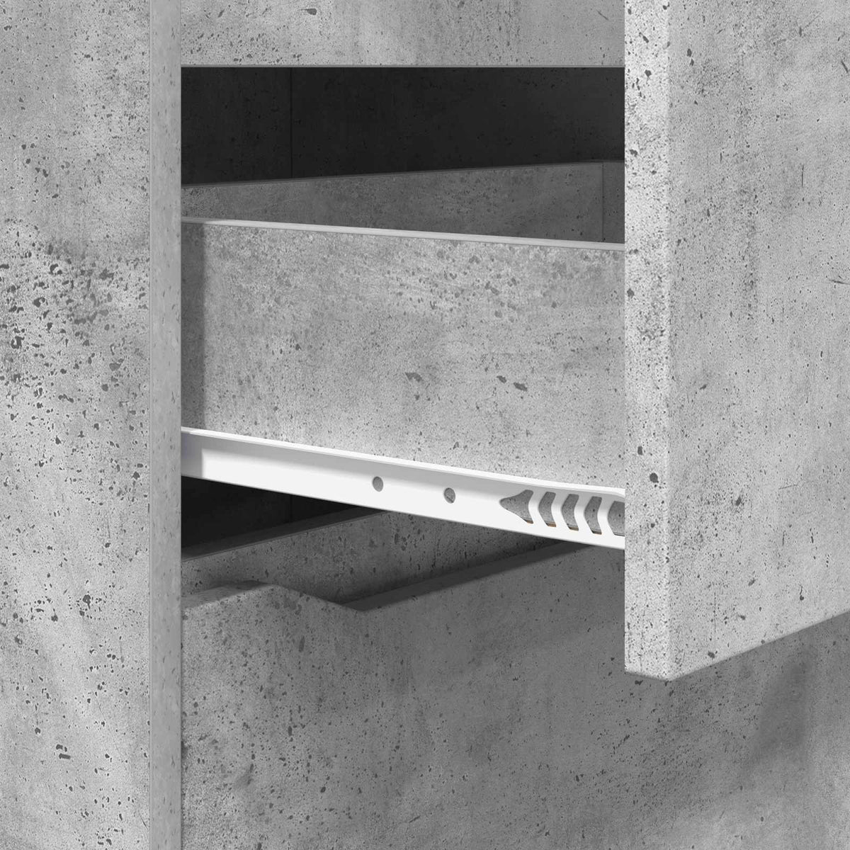 vidaXL Storage Cabinets 60 x 48 x 105 cm Engineered Wood Concrete Grey