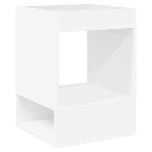 vidaXL End Table White 40 x 40 x 56 cm Engineered Wood