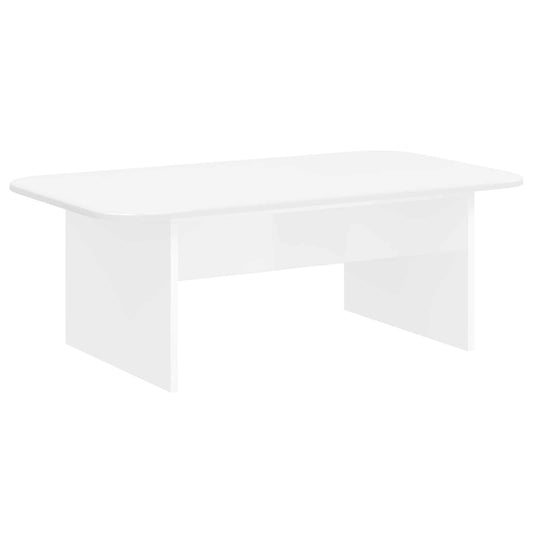 vidaXL Coffee Table White 93 x 53 x 33 cm Engineered Wood