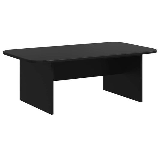 vidaXL Coffee Table Black 93 x 53 x 33 cm Engineered Wood