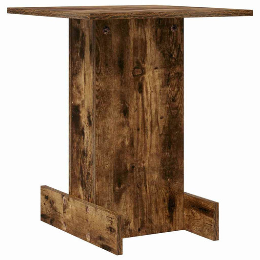 vidaXL End Table Smoked Oak 44.5 x 45 x 55 cm Engineered Wood