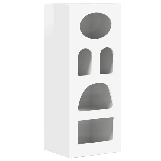 vidaXL Sideboard ELST High Gloss White 40 x 35 x 100.5 cm