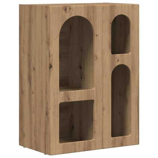 vidaXL Sideboard ELST Artisan Oak 59 x 35 x 80.5 cm Engineered Wood