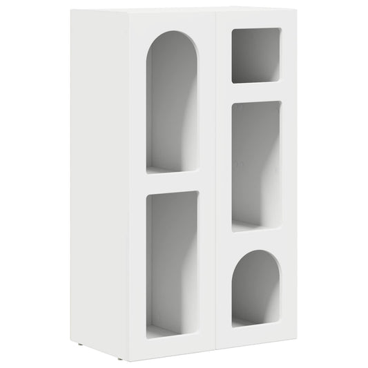 vidaXL Sideboard ELST White 59 x 35 x 100.5 cm Engineered Wood