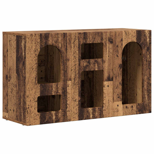 vidaXL Sideboard ELST Old Wood 100 x 35 x 59 cm Engineered Wood