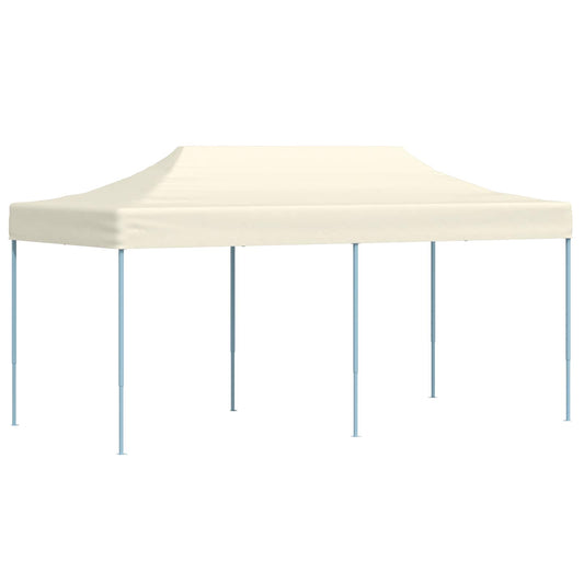 vidaXL Party Tent Folding Cream 291 x 580 x 315 cm Oxford Fabric