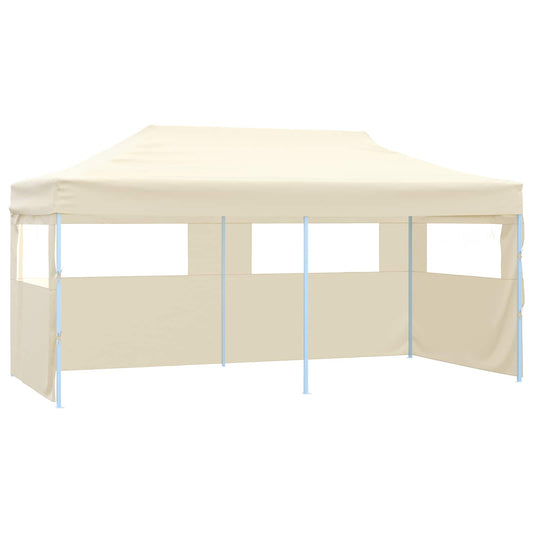 vidaXL Party Tent 291 x 580 x 315 cm Cream Oxford Fabric