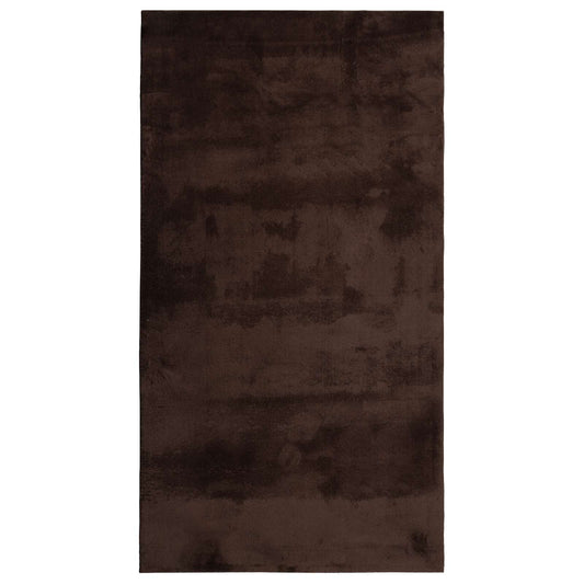 vidaXL Medium Pile Soft and Washable Rug HUARTE Brown 60 x 110 cm