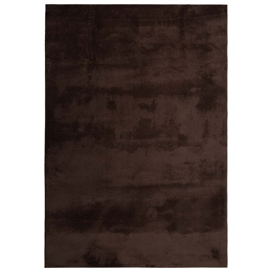 vidaXL Medium Pile Soft and Washable Rug HUARTE Brown 230 x 160 cm