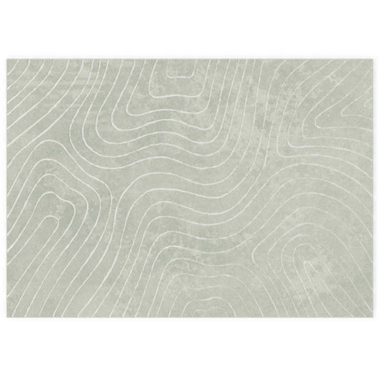 vidaXL Area Rugs Rectangular PALMERAS Green 200 x 280 cm Polyester