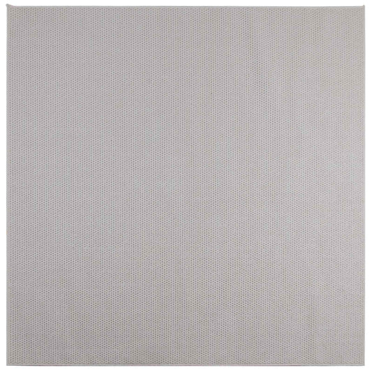 vidaXL Area Rugs Square LUGO Cream 200 x 200 cm Polyester
