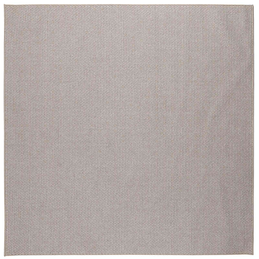 vidaXL Area Rugs Square LUGO Cream and Taupe 240 x 240 cm Polyester