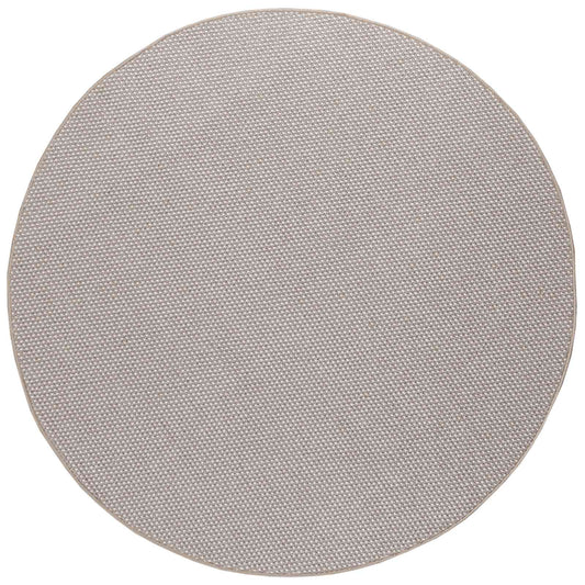 vidaXL Area Rugs Round LUGO Cream and Taupe Ø 120 CM Polyester