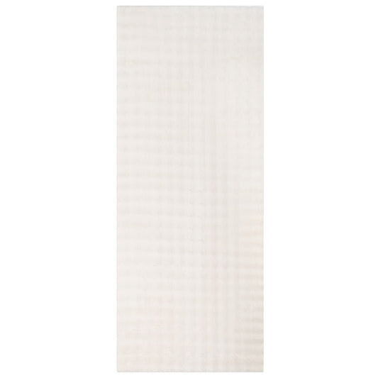 vidaXL Area Rugs Rectangular SIROLO Cream 200 x 80 cm Polyester