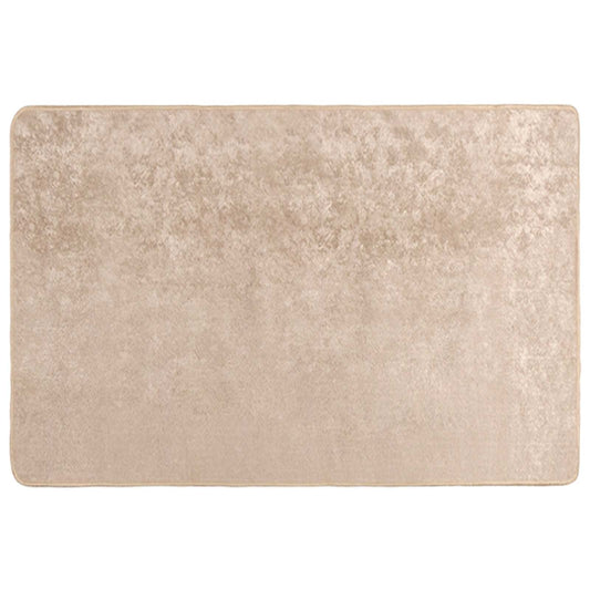 vidaXL Rug Runner MARSA Beige 100 x 150 cm Polyester and PVC