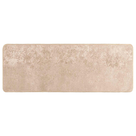vidaXL Rug Runner MARSA Beige 100 x 250 cm Polyester and PVC