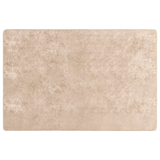 vidaXL Rug Runner MARSA Beige 120 x 170 cm Polyester and PVC