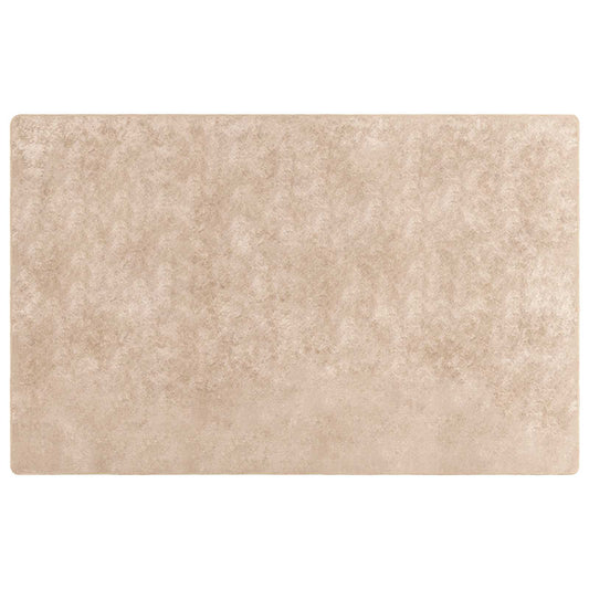 vidaXL Rug Runner MARSA Beige 190 x 300 cm Polyester and PVC