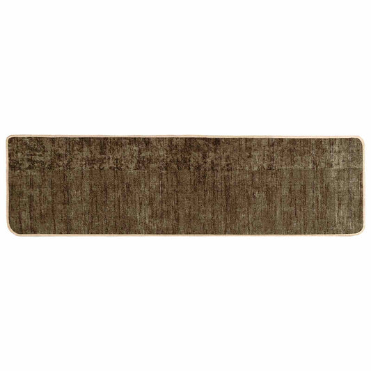 vidaXL Rug Runner MARSA Forest Green 50 x 200 cm Polyester and PVC