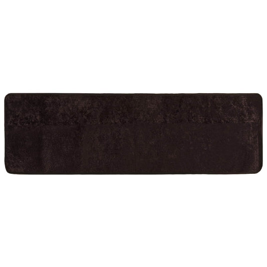 vidaXL Rug Runner MARSA Anthracite 50 x 150 cm Polyester and PVC