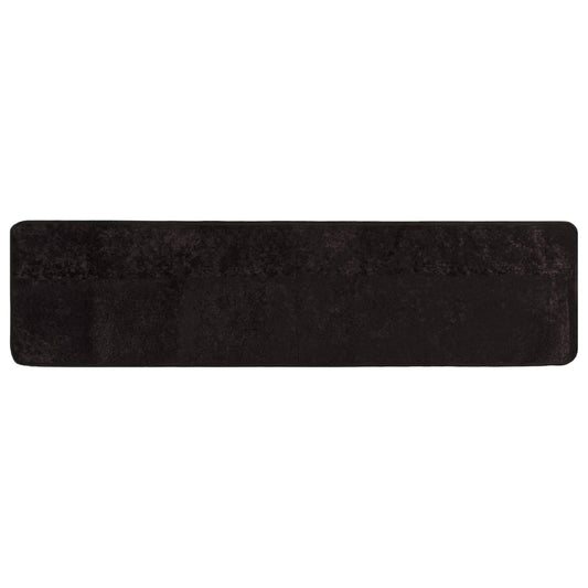 vidaXL Rug Runner MARSA Anthracite 50 x 250 cm Polyester and PVC