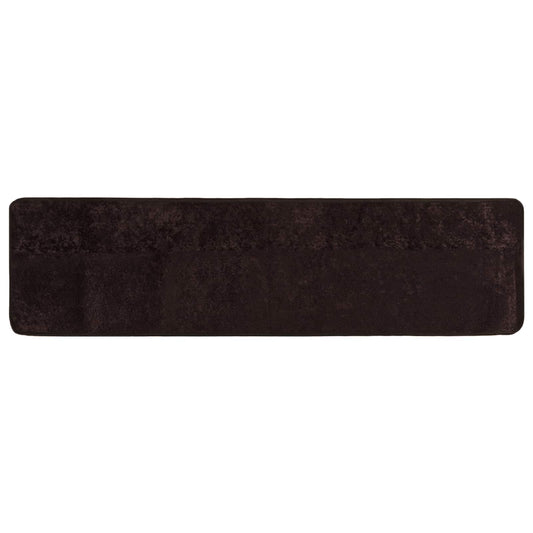 vidaXL Rug Runner MARSA Anthracite 80 x 350 cm Polyester and PVC